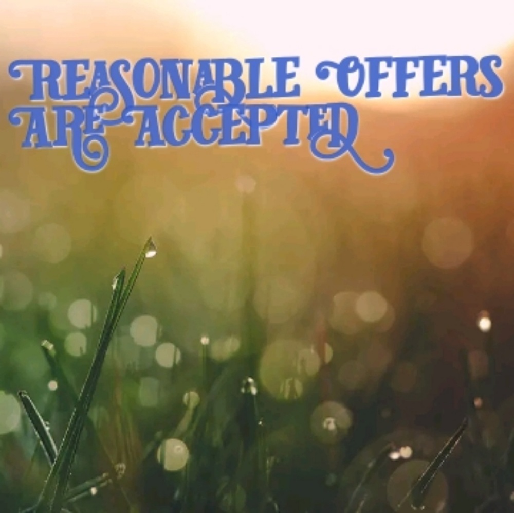 Best Reasonable Offers Are Accepted